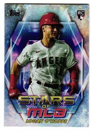 2023 Topps Update Logan O'Hoppe Rookie Stars Of MLB Insert Baseball Card Angels