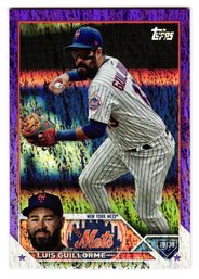2023 Topps Update Luis Guillorme #'d /799 Parallel Baseball Card Mets