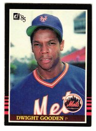 1985 Donruss Dwight Gooden Rookie Baseball Card Mets