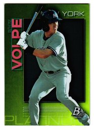 2020 Bowman Platinum Anthony Volpe Prospect Baseball Card Yankees