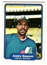 1982 Fleer Andre Dawson Baseball Card Expos