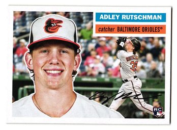 2023 Topps Archives Adley Rutschman Rookie Baseball Card Orioles