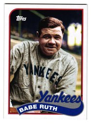2023 Topps Archives Double Header Babe Ruth / Lou Gehrig Insert Baseball Card Yankees