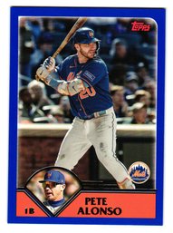 2023 Topps Archives Pete Alonso Baseball Card Mets