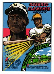 2023 Topps Archives Roberto Clemente 1979 Topps Comics Baseball Card Pirates