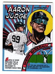 2023 Topps Archives Aaron Judge 1979 Topps Comics Baseball Card Yankees