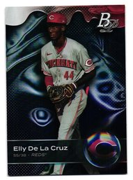 2023 Bowman Platinum Elly De La Cruz Prospect Baseball Card Reds