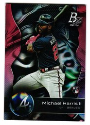 2023 Bowman Platinum Michael Harris II Rookie Baseball Card Braves