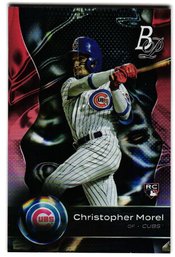 2023 Bowman Platinum Christopher Morel Rookie Baseball Card Cubs