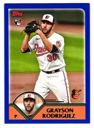 2023 Topps Archives Grayson Rodriguez Rookie Baseball Card Orioles