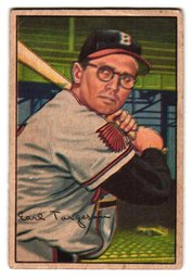 1952 Bowman Earl Torgeson Baseball Card Braves