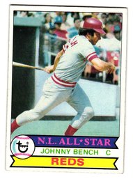 1979 Topps Johnny Bench Baseball Card Reds