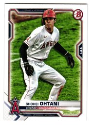 2021 Bowman Shohei Ohtani Baseball Card Angels