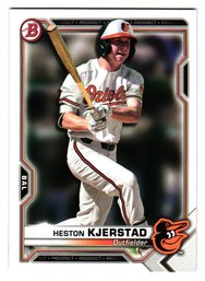 2021 Bowman Heston Kjerstad Prospect Baseball Card Orioles