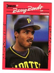 1990 Donruss Barry Bonds Baseball Card Pirates