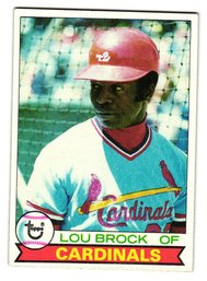 1979 Topps Lou Brock Baseball Card Cardinals