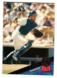 1993 Leaf Mike Piazza Rookie Baseball Card Dodgers