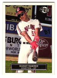 1992-93 Fleer Excel Manny Ramirez Rookie Baseball Card Indians