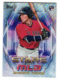 2023 Topps Masataka Yoshida Rookie Stars Of MLB Insert Baseball Card Red Sox