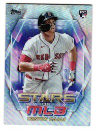 2023 Topps Triston Casas Rookie Stars Of MLB Insert Baseball Card Red Sox