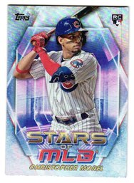 2023 Topps Christopher Morel Rookie Stars Of MLB Insert Baseball Card Cubs