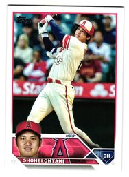 2023 Topps Series 2 Shohei Ohtani Baseball Card Angels