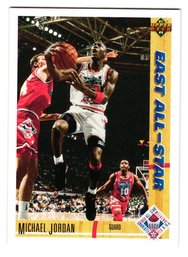 1991-92 Upper Deck Michael Jordan All-Star Basketball Card Bulls
