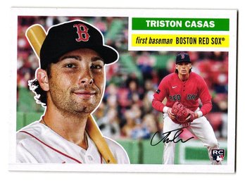 2023 Topps Archives Triston Casas Rookie Baseball Card Red Sox