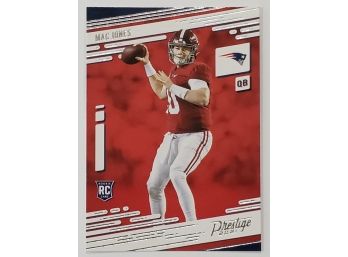 2021 Panini Prestige Mac Jones RC Rookie Card New England Patriots