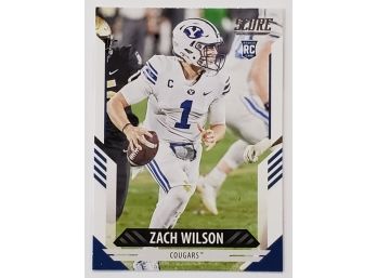 2021 Panini Score Zack Wilson RC Rookie Football Card New York Jets