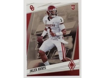 2020 Panini Chronicles Draft Picks Phoenix Jalen Hurts RC Rookie Football Card Eagles