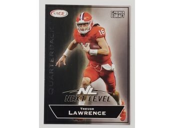 2021 Sage Premier Draft Next Level Trevor Lawrence RC Rookie Football Card Jags Clemson