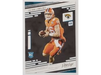 2021 Panini Prestige Trevor Lawrence RC Rookie Football Card Clemson Jaguars