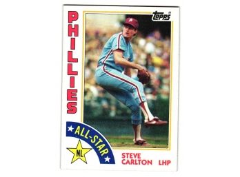 1984 Topps Steve Carlton All-Star Baseball Card Phillies