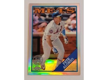 2023 Topps Chrome Pete Alonso '88 Insert Baseball Card Mets