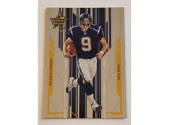 2005 Donruss Rookie & Stars Drew Brees Football Card Chargers