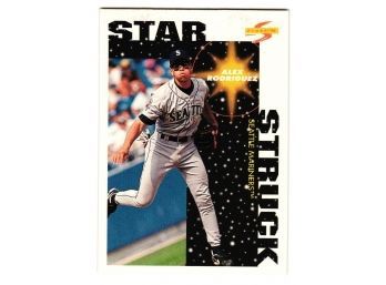 1996 Score Alex Rodriguez Star Struck Baseball Card Mariners