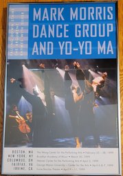 Exhibition Poster For Mark Morris Dance Group