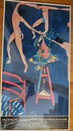 Vintage 1973 Knoedler Exhibition Poster Featuring Henri Matisse Dance (Glass Is Broken)