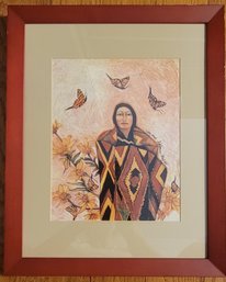 Original Signed And Numbered Limited Edition Hand Colored Print 33/100