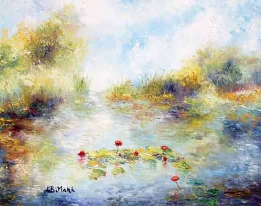 A.B. Makk - Brazilian, American, Hawaiian (1951 -) Painting