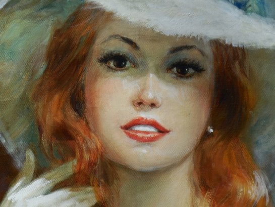 Americo Makk - Hungarian, American (1927  2015) Painting Oil On Canvas