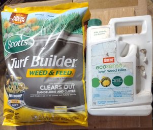 Lawn Care - Scotts Turf Builder - Ortho Lawn Weed Killer