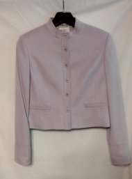 Pink Cashmere Evening Jacket - Size 8