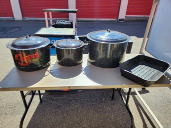 Granite Stone - 5 Pot And Pan Set