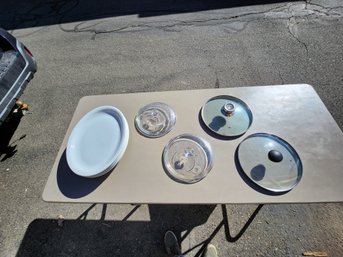 Misc Lot (Glass Lids) #4