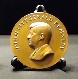 3 Mid Century Presidents Of The United States - Bronze Inauguration Medals