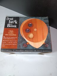 Wooden Kid Bank