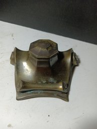 Vintage Brass/bronze Inkwell