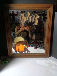 Vintage Bar Mirror